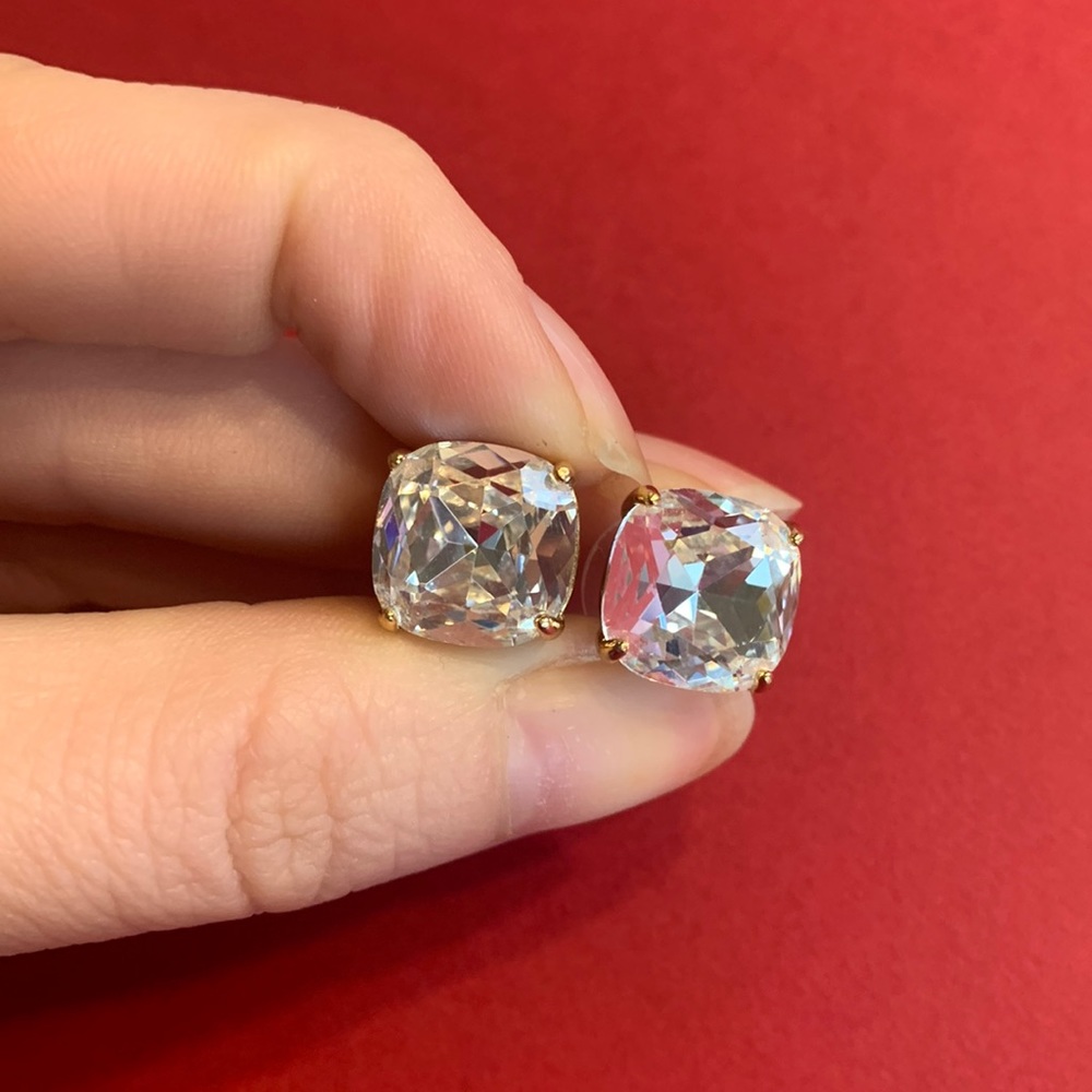Kate Spade “Diamond” gumdrop Earrings
